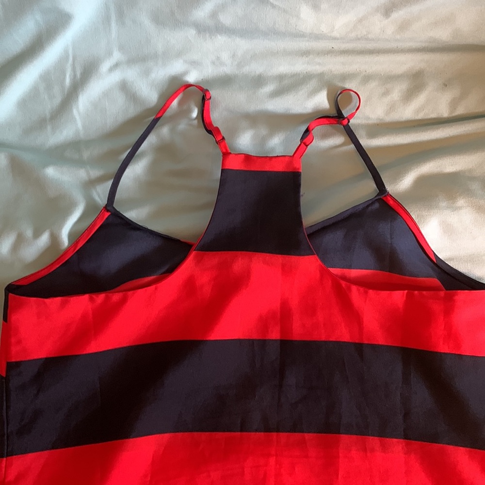 - Women’s J Crew Striped Tank Camisole - Size 6 - Picture 2 of 2